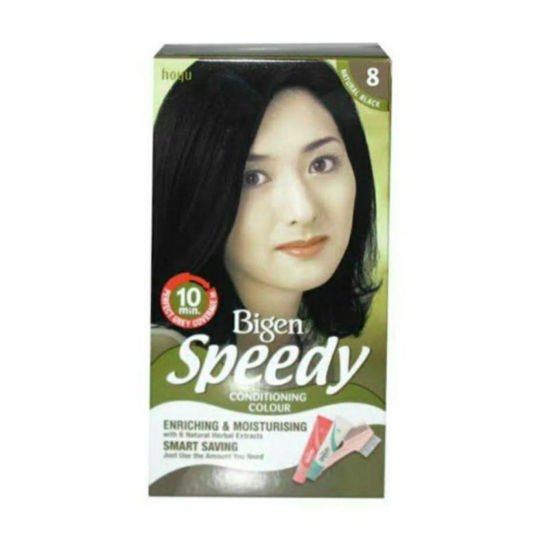 Bigen Speedy Pewarna Rambut Natural Black no.8