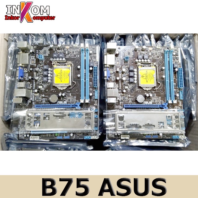 Mainboard Motherboard Mobo Intel LGA 1155 B75 Asus