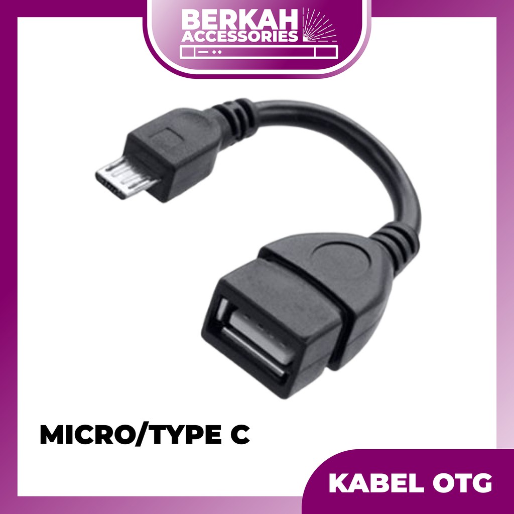 OTG V8 KABEL MICRO USB  OTG KABEL TYPE C KABEL OTG
