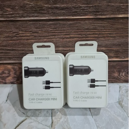 SAMSUNG CAR CHARGER MINI FAST CHARGING 18W GARANSI RESMI SEIN