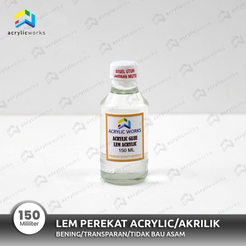 

Lem Acrylic Akrilik Isi 150 Ml Transparan Bening Tidak Berbau Asam