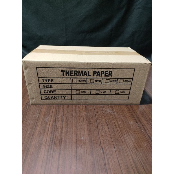 

KERTAS THERMAL EDC BLUETOOT 57X30 Cocok untuk semua jenis printer mini