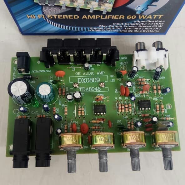 Cuci Gudang Kit Audio Power Amplifier Stereo 60 Watt Berkualitas