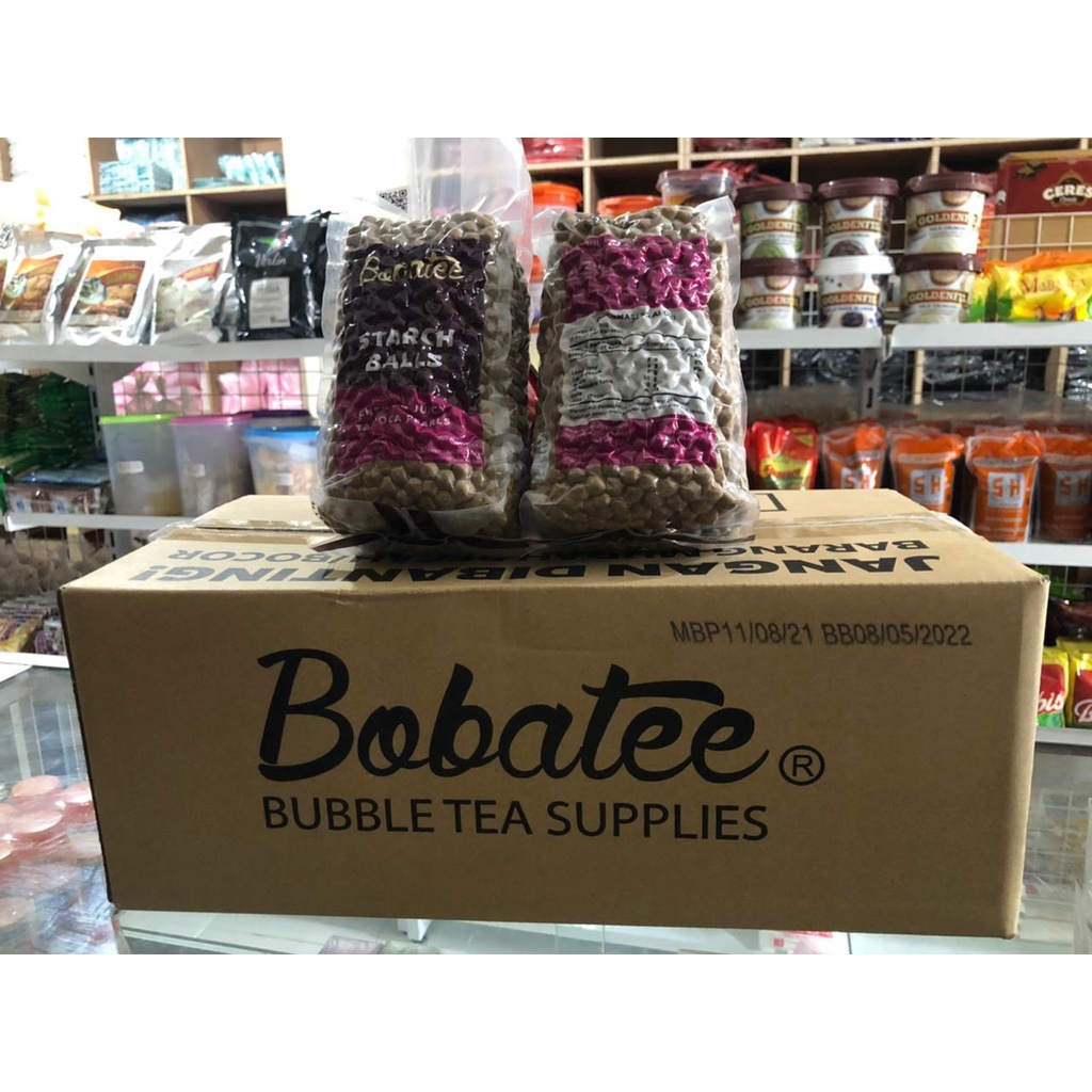 

Bobatee Boba / Bubble / tapioca pearl 1 dus isi 10pcs