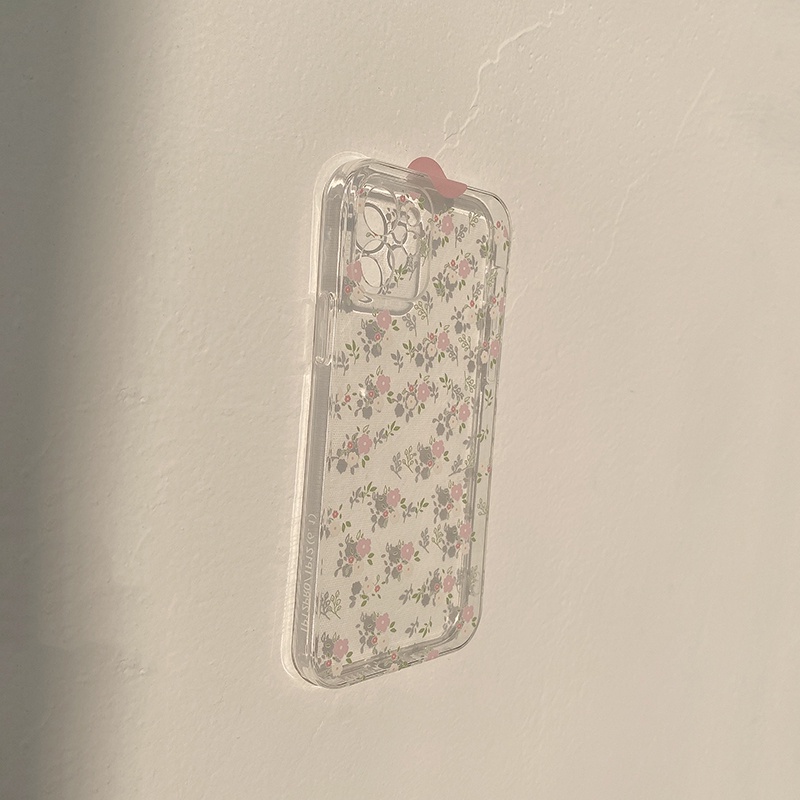 Samsung M23 A03 A13 A23 A33 A53 A73 A03S A22 A02 M02S A12 A52 A72 A32 A51 A71 A50S A50 A30S Soft Case Tpu Motif Bunga Pink Untuk