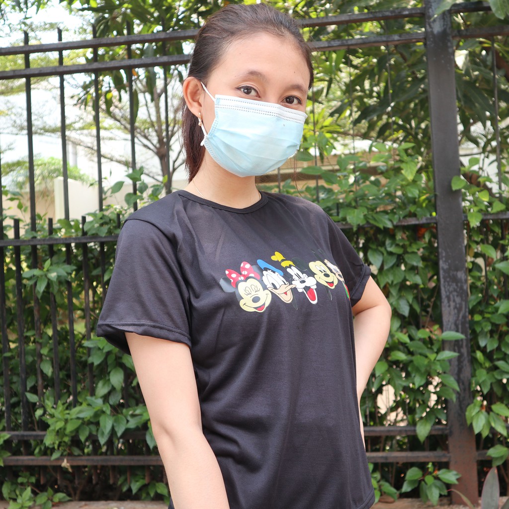 KAOS T-SHIRT WANITA KARAKTER "DISNEY"