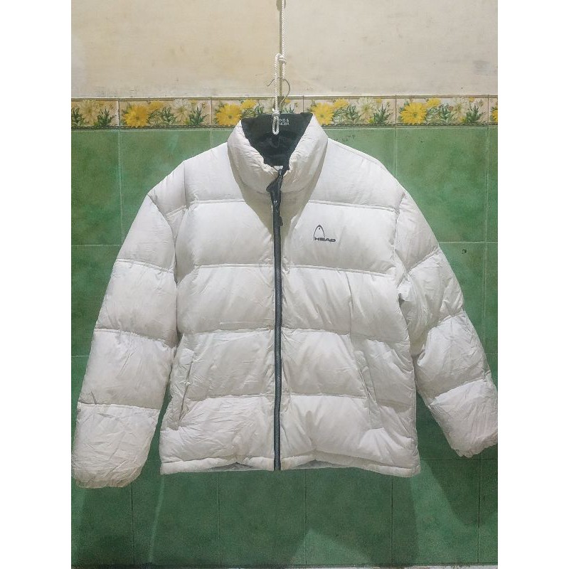 jaket bulu angsa/Bulang head