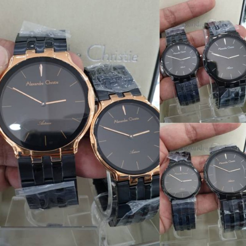 Alexandre Christie AC 8616 Jam Tangan Couple Pria Wanita Original Garansi 1 Tahun International
