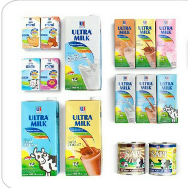 

Susu ultra mimi 125ml rasa plain,vanila,coklat,strawberry