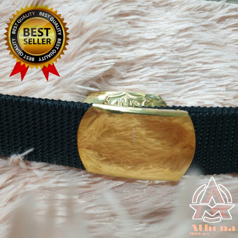 Sabuk polos braso kuningan | ikat pinggang polos braso kuningan