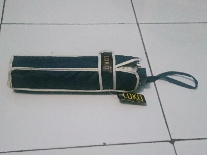 Payung Lipat 3 Jepang Style Loko Umbrella Bahan Ponzi Sarung Kotak Japan High Quality Kualitas