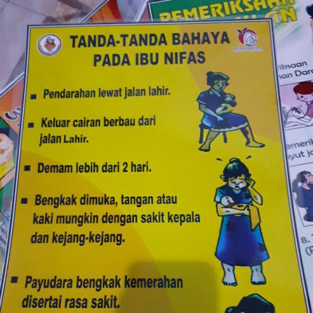Poster Tanda Bahaya Pada Ibu Nifas