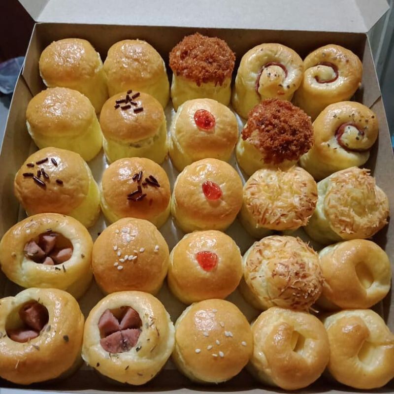 

Roti Imut size L isi 25 pcs (PO delivery H+1)