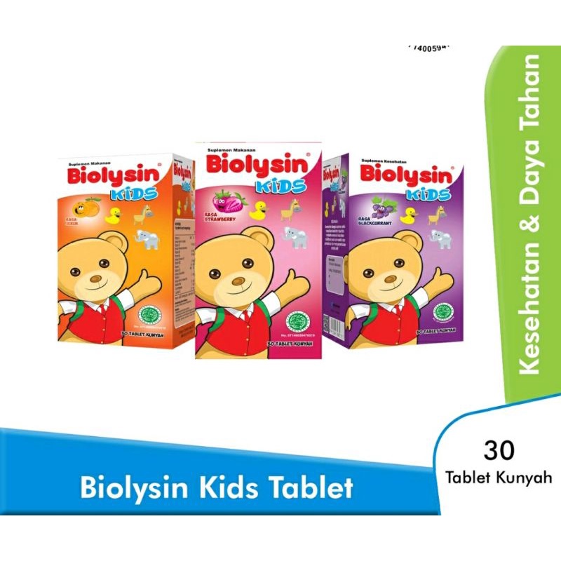 BIOLYSIN KID 30 TABLET