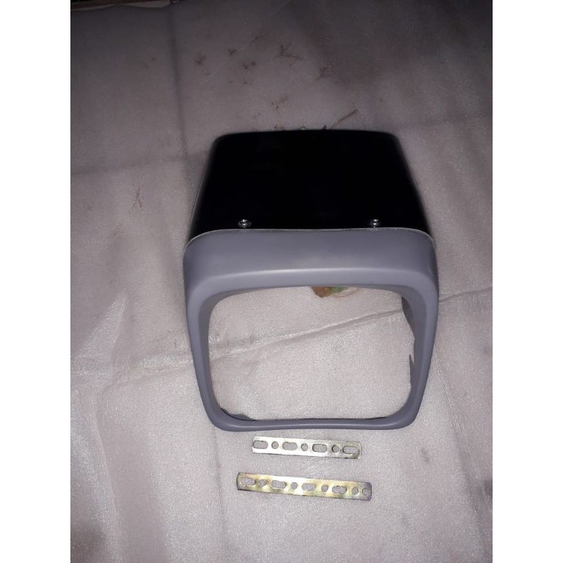 kedok kerodong plus visor yamaha rx-king lampu oval warna poxy