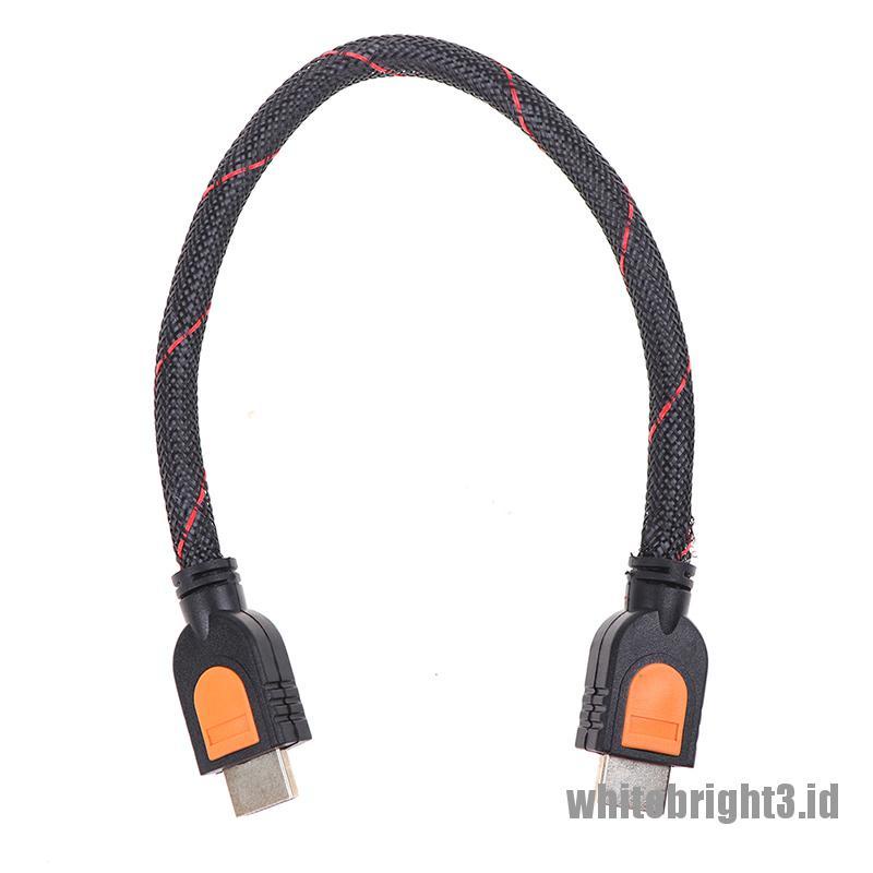 &lt; White3 &gt; 1 Kaki Kabel HDMI 1.4 Untuk HD TV 3D 1080p