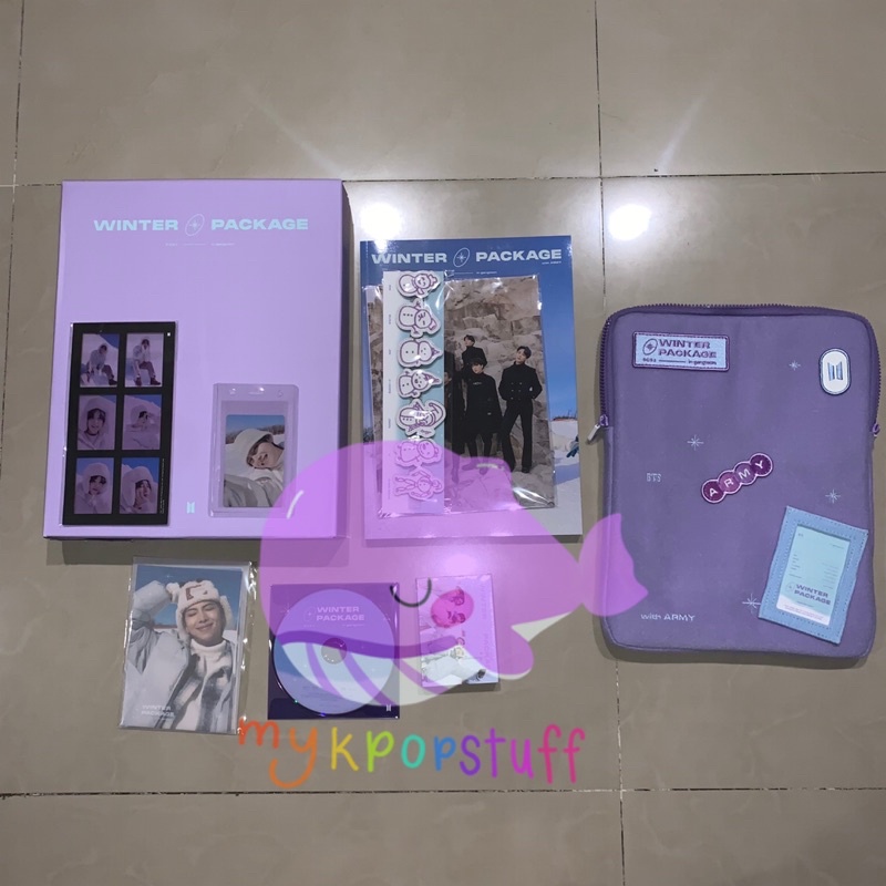 [READY STOCK] BTS WINTER PACKAGE TAEHYUNG/JIMIN PHOTOCARD FULLSET