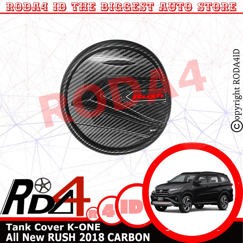 Tank Cover K-One  All New RUSH 2019  Carbon