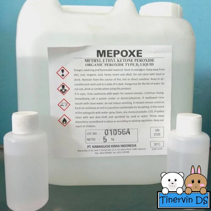 Katalis Resin Mepoxe - Kemasan Repack 500 ml