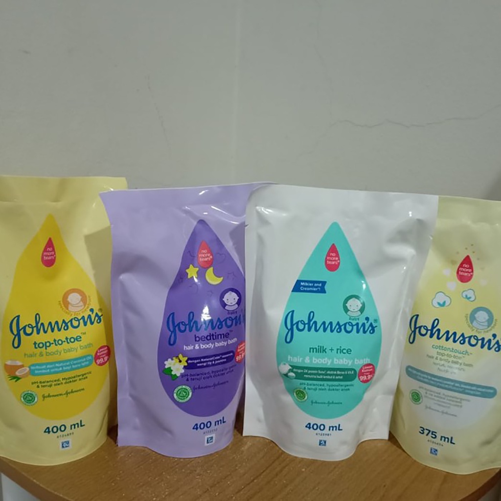 COD Johnsons Baby Bath Refill Botol Pump Sabun Cair Bayi