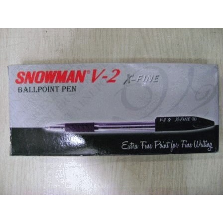 

Bagus Pen - Snowman - V2 Fine Point (Per Dozen) Bagus