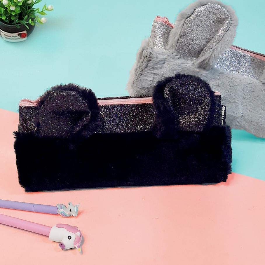 

New! Tempat Pensil Life Style bunny bulu anak MK2472