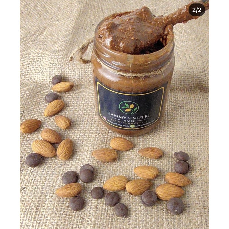 

Belgian chocolate 54% roasted almond butter/selai almond belgian coklat