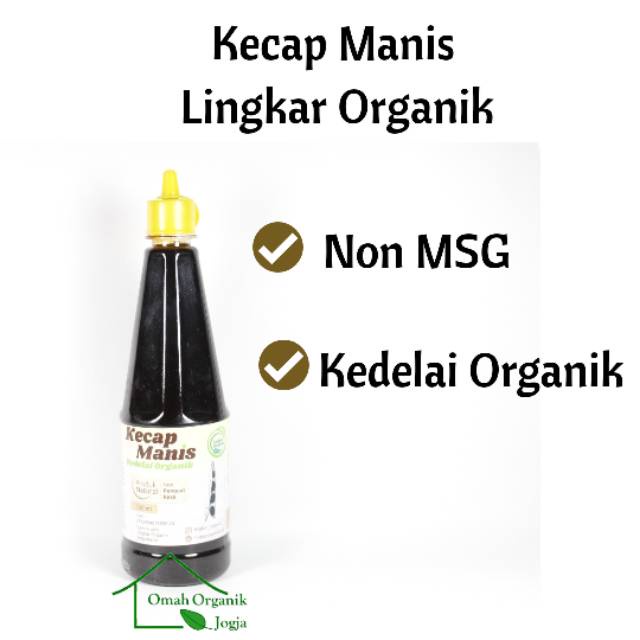 Lingkar Kecap Manis Kedelai Organik 150 ml &amp; 250 ml