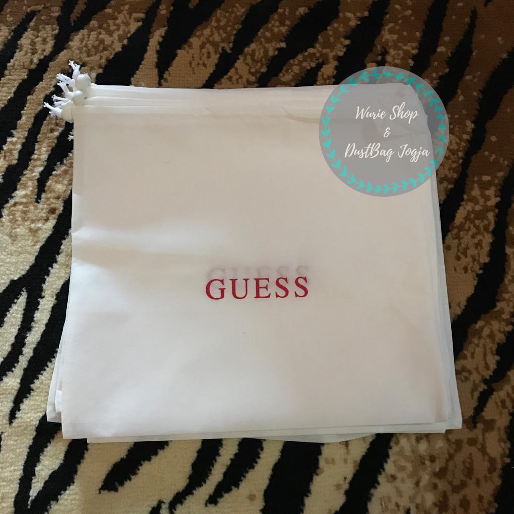 GUESS DustBag Pengganti Sarung Tas Pelindung Debu Serut Dust Bag DB Branded