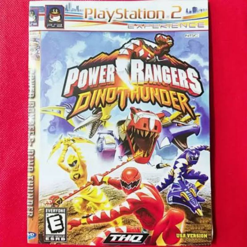 Kaset Ps2 POWER RANGERS DINOTHUNDER