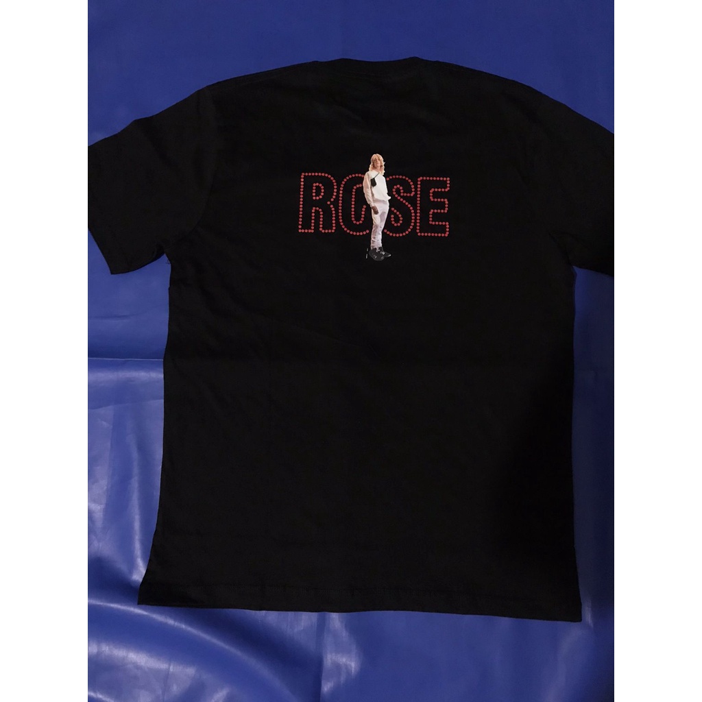 Kaos Bangtan Suga Martine depan belakang rose