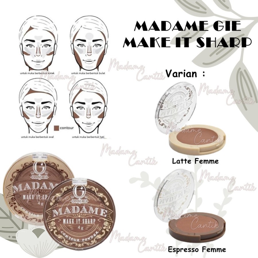 ✿ MADAME ✿ MADAME GIE BLUSH ON SWEET CHEEK BLUSHED -BLUSHON FEMME XOXO SQUISH MA CHEEK MAKE IT SHARP