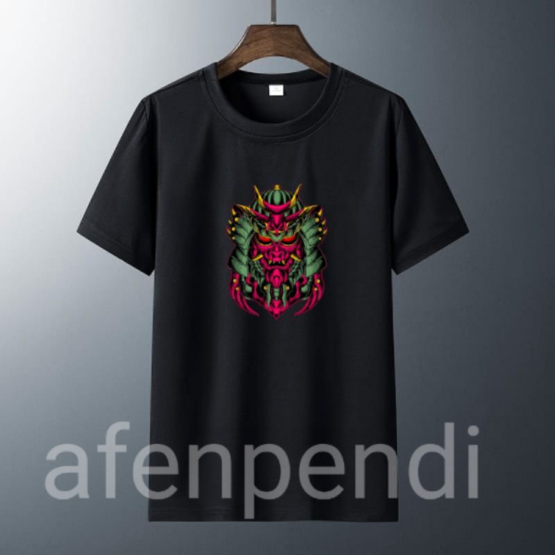 kaos dewasa oblong monster hijau jepang size s m l xl xxl xxxl