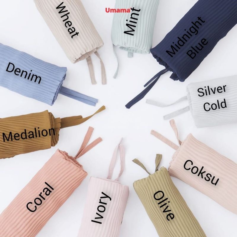 Bergo Maryam Plisket umama