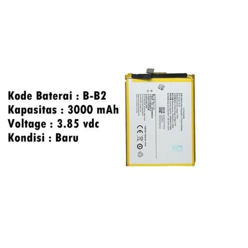 Baterai vivo V5 V5S V5 LITE Y65 Y67 B-B2 original battery batre