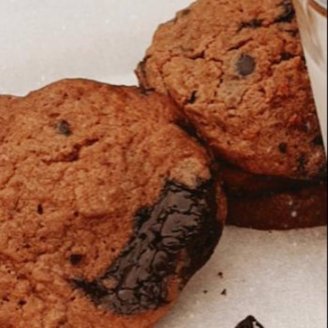 

Dark chocolate soft cookies