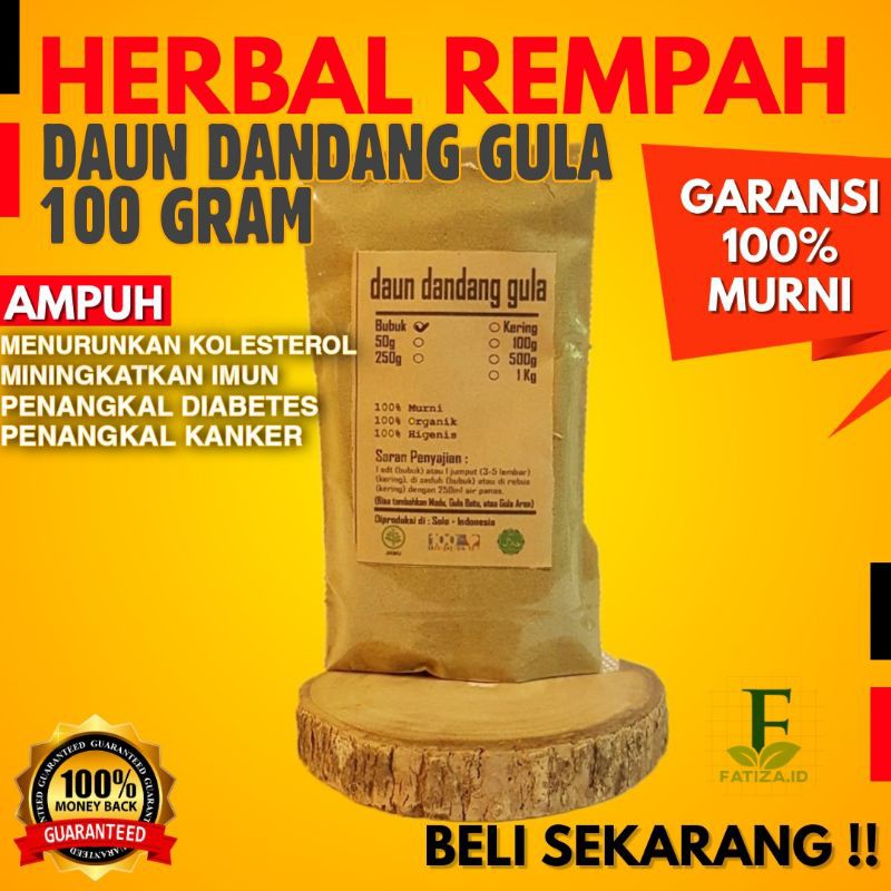 

DAUN DANDANG GULA DANDANG GENDIS BUBUK 100 GRAM TERBUKTI 100% MAMPU MENINGKATKAN IMUNITAS TUBUH