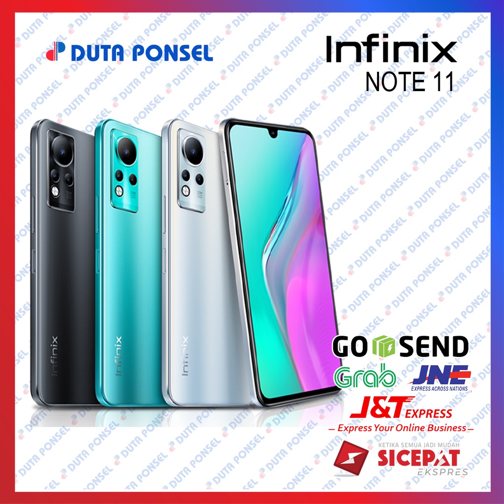 Jual Infinix Note 11 NFC RAM 6/128 GB Garansi Resmi | Shopee Indonesia