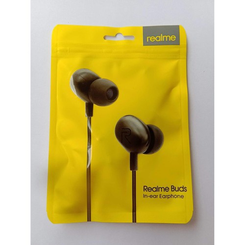 Hf Headset Buds RMA-101 in-ear Earphone Stereo Sound Extra Bass RealME