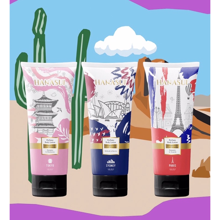 HANASUI Perfume Body Lotion