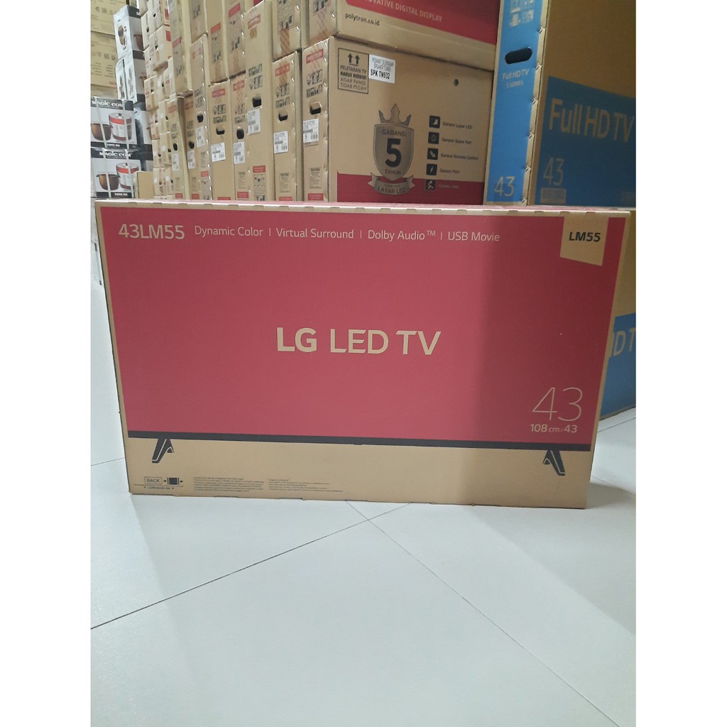 LG LED Digital TV 43 Inch Full HD USB Movie HDMI 43LM5500PTA 43LM55