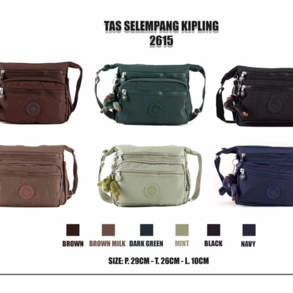 Dijual Tas Selempang Wanita Kipling 9033 IMPORT  Tas KP Premium Diskon