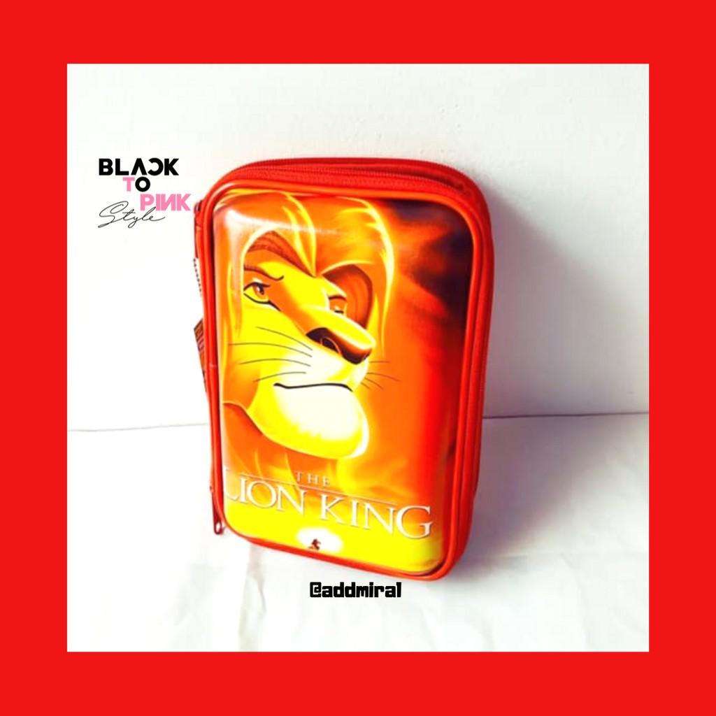 

Kotak Pensil Lion King Smiggle Tempat Pensil Hard Case Pencil case