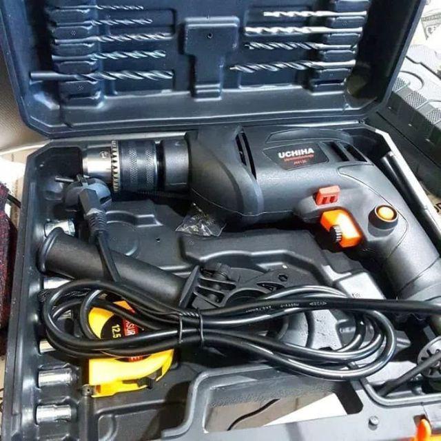 Bor Drill Impact Mesin 10mm Bonus Mata Bor