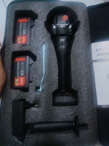 Cordless Angle Grinder 48v Jld Brushless Mesin Gerinda 48v