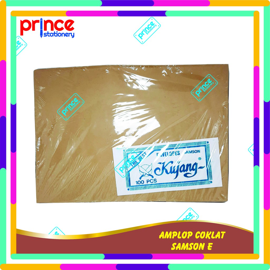 

[10 PCS] AMPLOP COKLAT SAMSON EXTRA FOLIO E