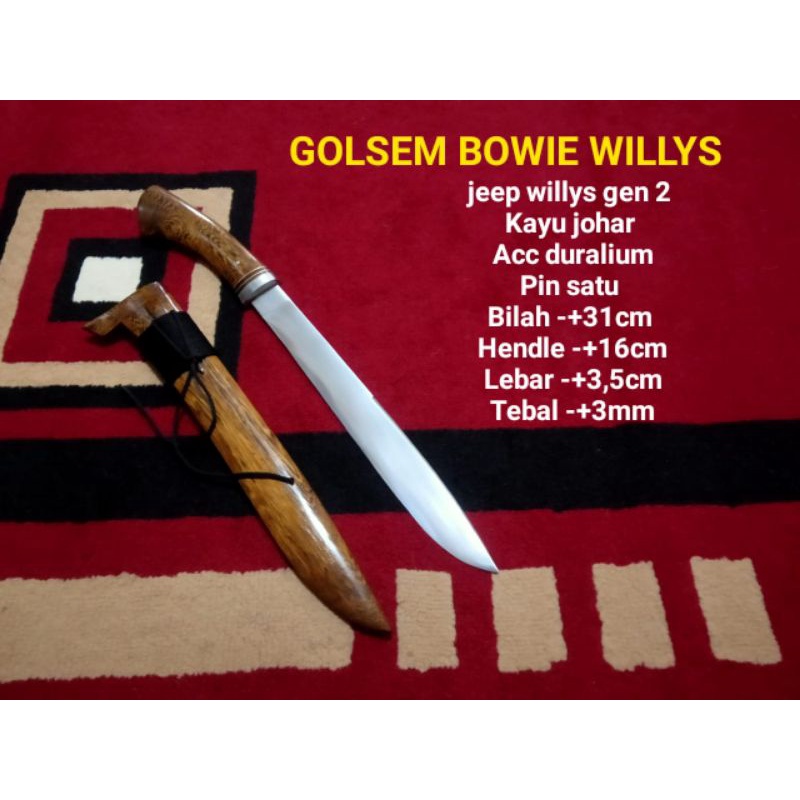 Golem bowi willys gen 2 glk mencit johar