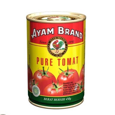 

Sarden Kaleng Saus Tomat Bulat Ayam Brand 155 gr