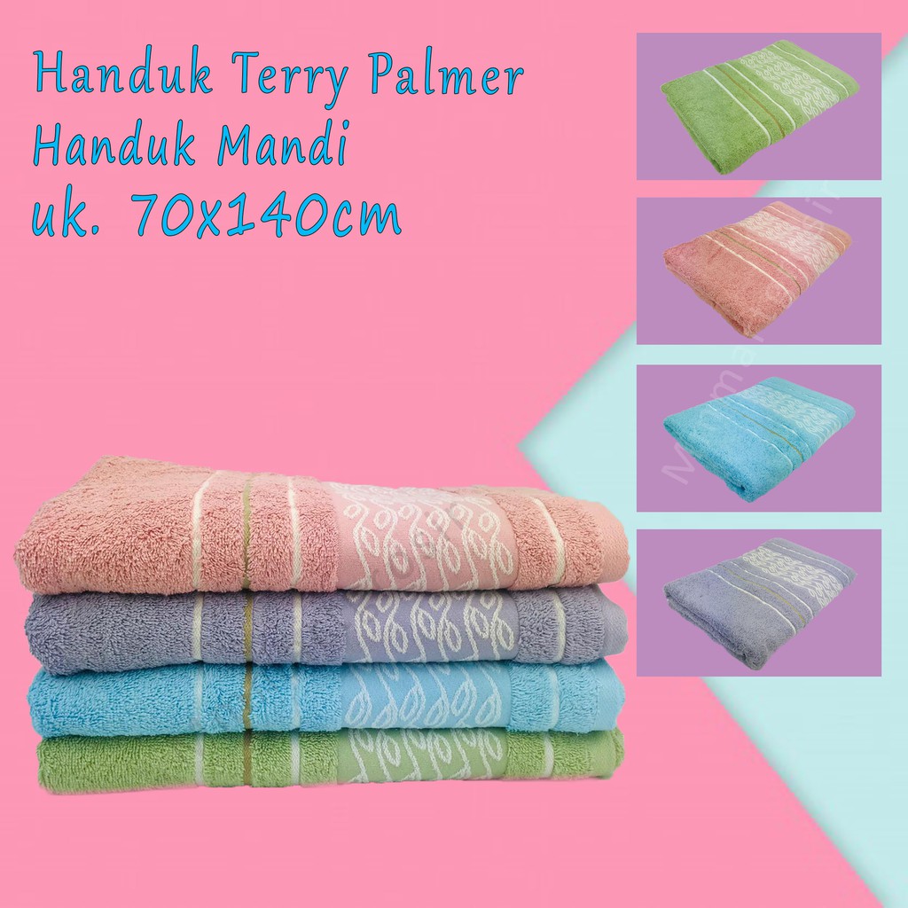 Handuk Terry Palmer / Handuk Mandi / Handuk / 70x140cm