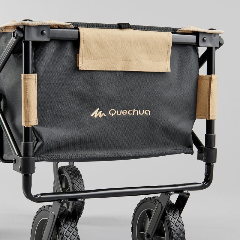 QUECHUA Camping Trolley Wagon Angkut Lipat Untuk Peralatan Berkemah